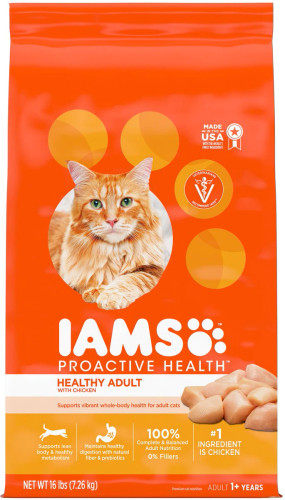 Iams ProActive Health Healthy Adult Original with Chicken Dry Cat Food Iams ProActive Health Healthy Adult Original with Chicken Dry Cat Food