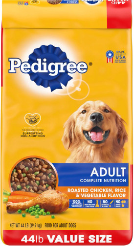 Pedigree Complete Nutrition Roasted Chicken, Rice & Vegetable Flavor Dog Kibble Adult Dry Dog Food Pedigree Complete Nutrition Roasted Chicken, Rice & Vegetable Flavor Dog Kibble Adult Dry Dog Food
