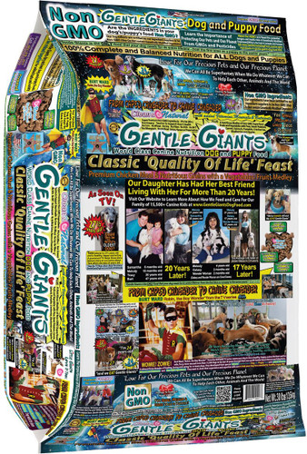 Gentle Giants Natural Non-GMO Dog & Puppy Chicken Dry Dog Food Gentle Giants Natural Non-GMO Dog & Puppy Chicken Dry Dog Food
