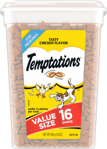 Temptations Classic Tasty Chicken Soft & Crunchy Cat Treats Temptations Classic Tasty Chicken Soft & Crunchy Cat Treats