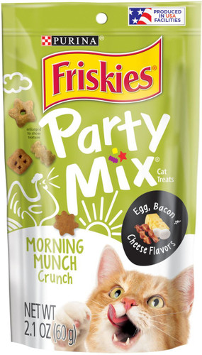 Friskies Party Mix Morning Munch Crunch Flavor Crunchy Cat Treats Friskies Party Mix Morning Munch Crunch Flavor Crunchy Cat Treats