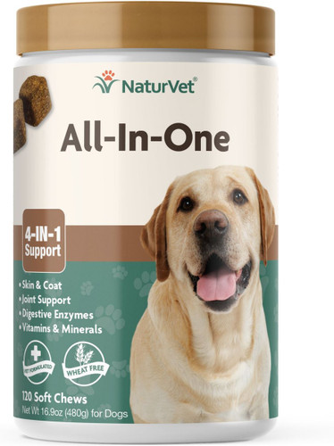 NaturVet All-in-One Soft Chews Multivitamin for Dogs NaturVet All-in-One Soft Chews Multivitamin for Dogs