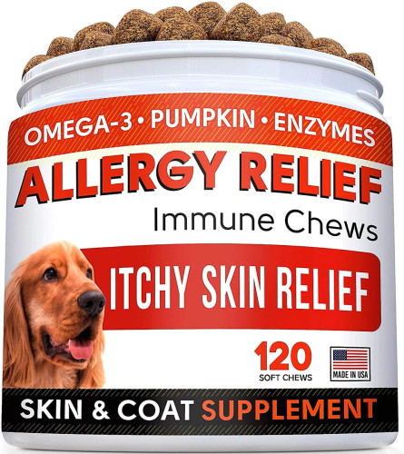 StrellaLab Allergy Relief with Omega-3 Dog Chews StrellaLab Allergy Relief with Omega-3 Dog Chews