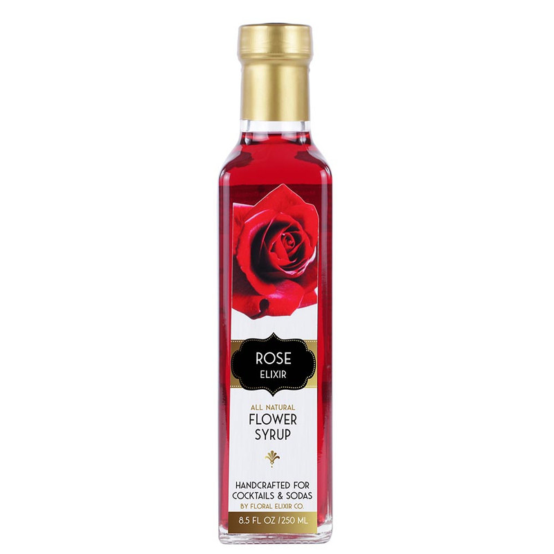 FLORAL ELIXIR CO. ROSE ELIXIR 8.5 FL. OZ.
