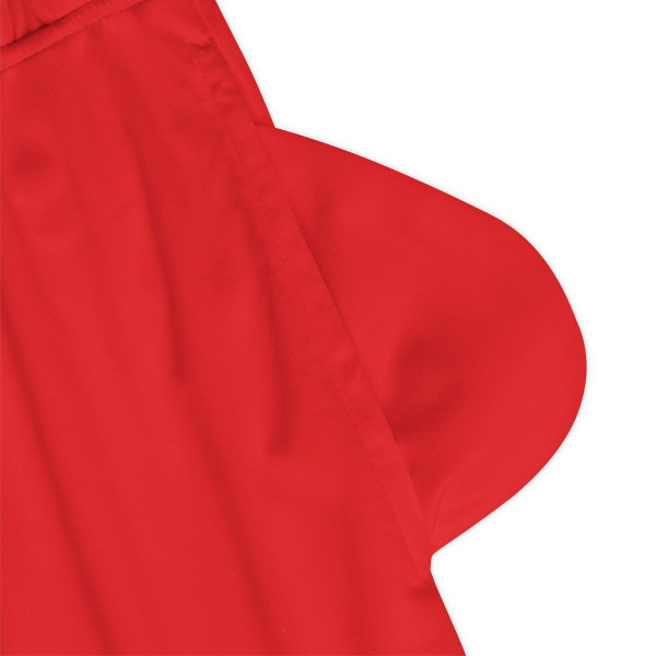 Boxing Boxer Red Basketball Rib Shorts (AOP)