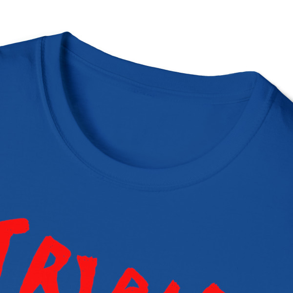 Triple Victory Text Unisex Softstyle T-Shirt