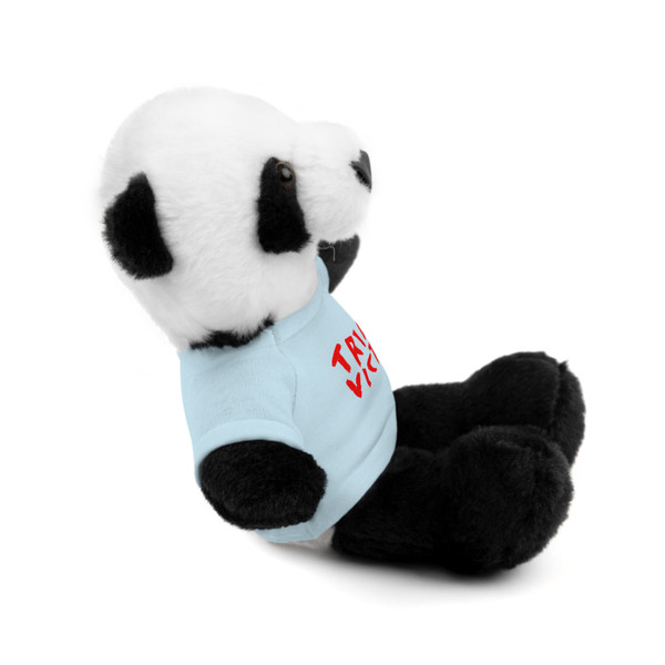 Triple Victory Plush Bear - Adorable Stuffed Animal with T-Shirt