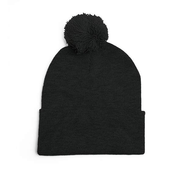 Pom-Pom Knit Cap 3XV