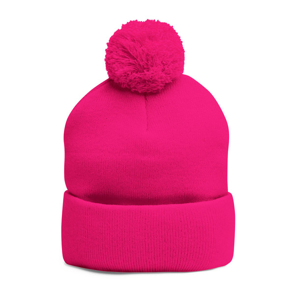  Pom-Pom Knit Cap 3XV