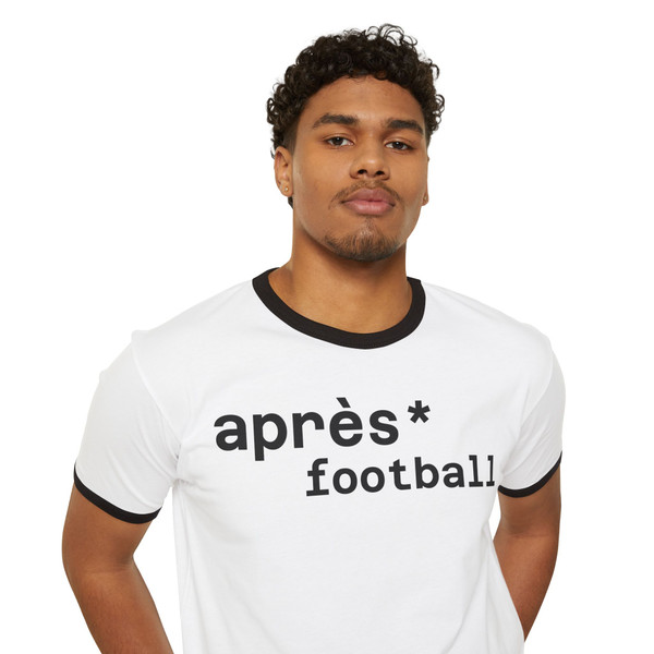 Après Football Ringer T‑Shirt — Casual Post‑Match Soccer Tee