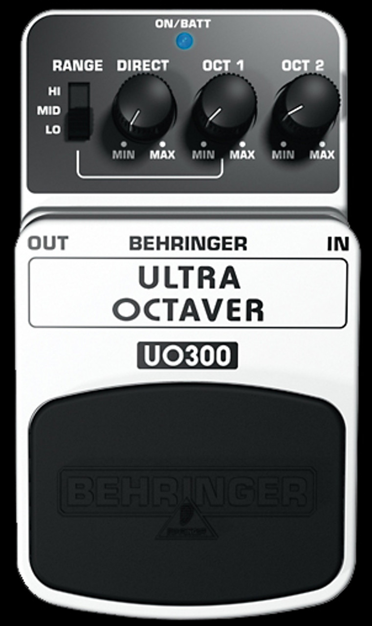 Behringer UO300 Ultra Octaver Guitar Effects Pedal Stompbox