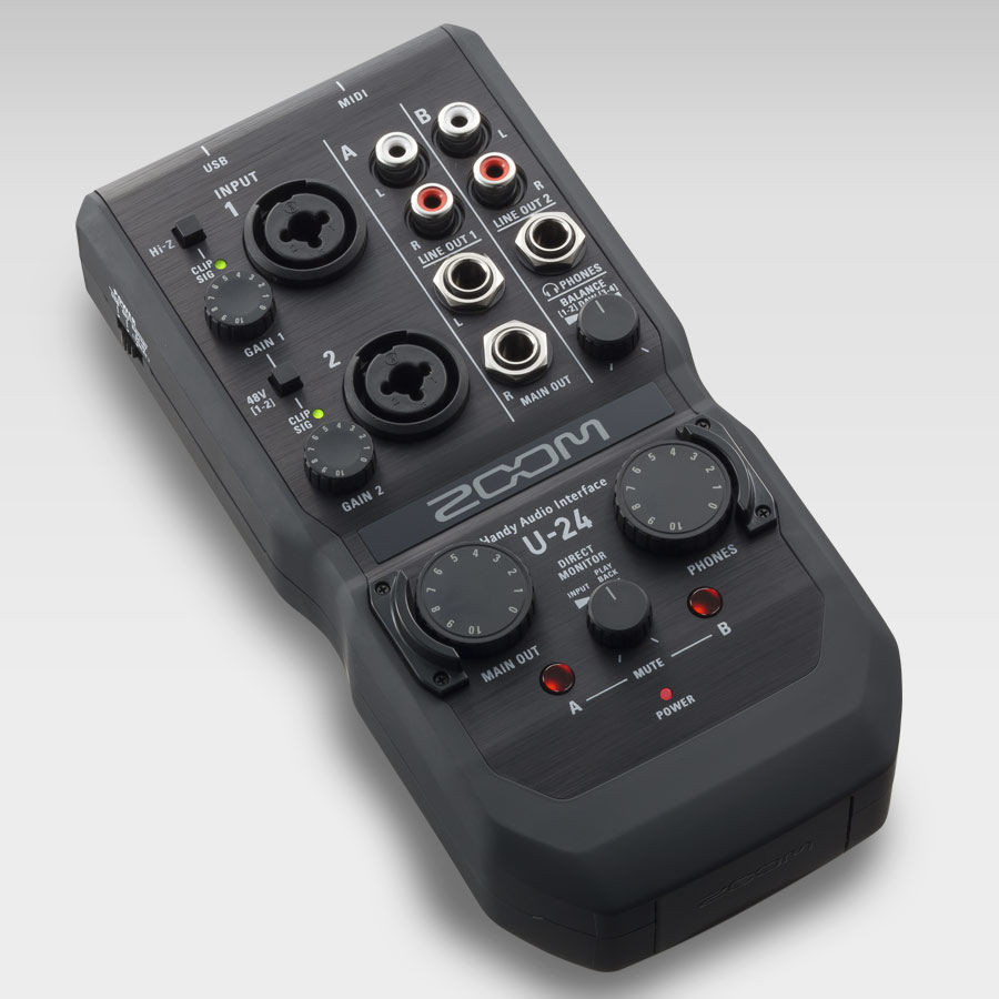 Zoom U-24 Handy Audio Interface - Guitar WorLd - City Arcade