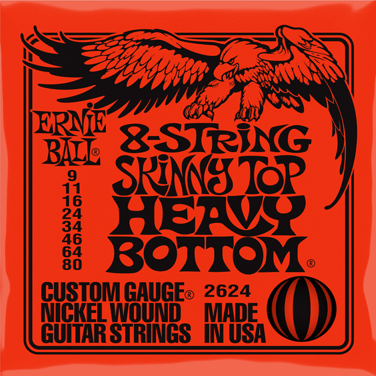 best string gauge for 8 string guitar