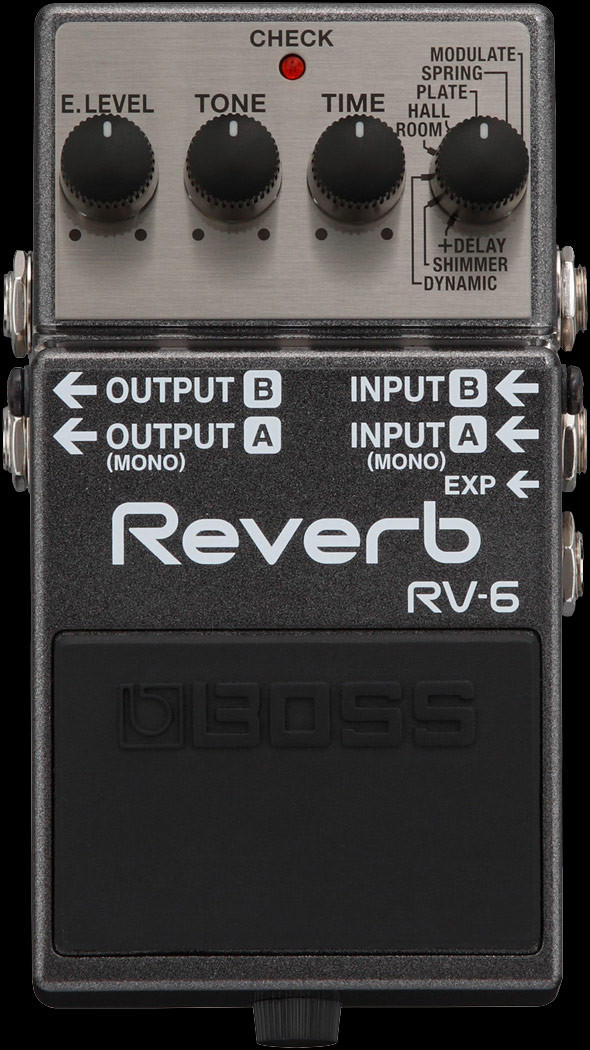 ギター BOSS RV-6 Boss RV-6 Reverb Guitar Pedal - Guitar WorLd - City Arcade