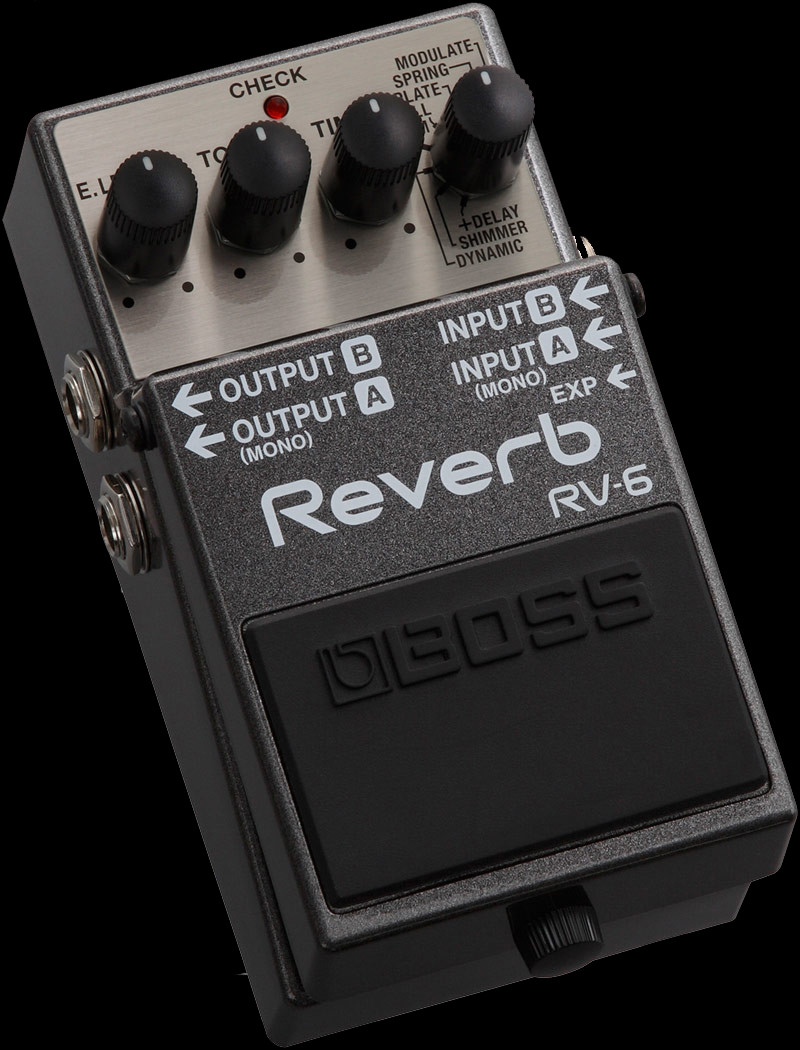 Boss RV-6 Reverb Guitar Pedal - Guitar WorLd - City Arcade