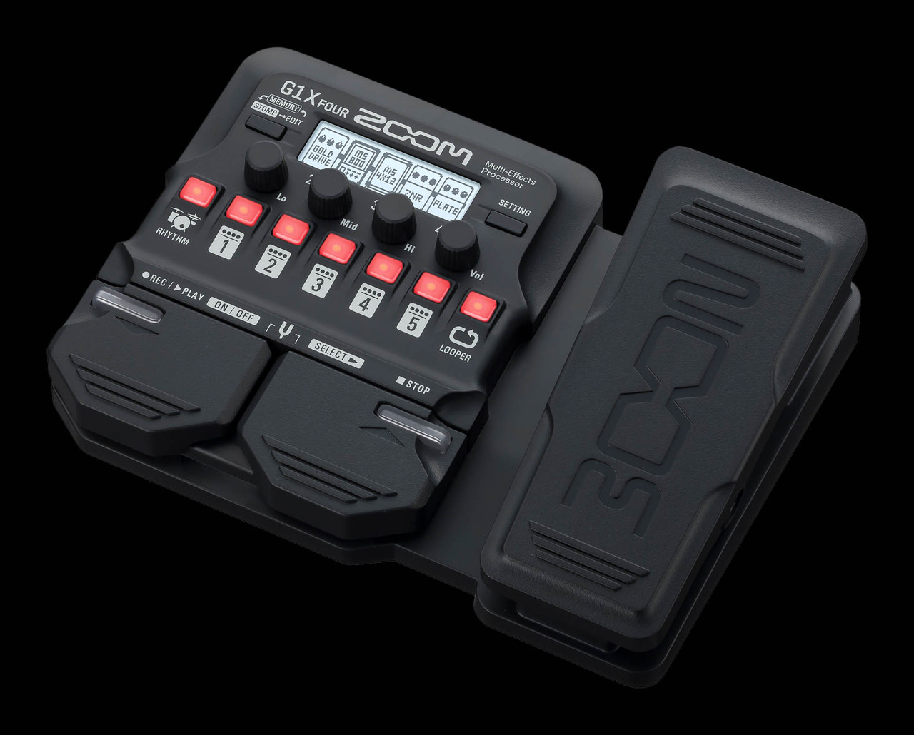 Zoom G1X Four Electric Guitar Multi FX Pedal - Guitar WorLd - City