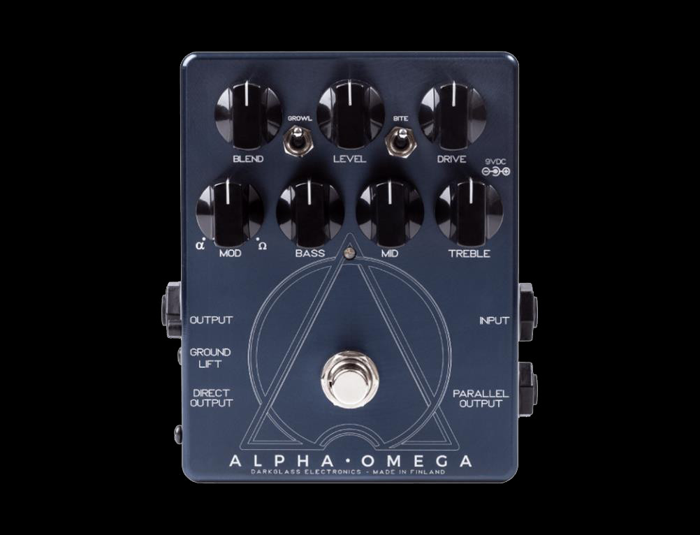 Darkglass Alpha Omega Bass Preamp Pedal - Guitar WorLd - City Arcade