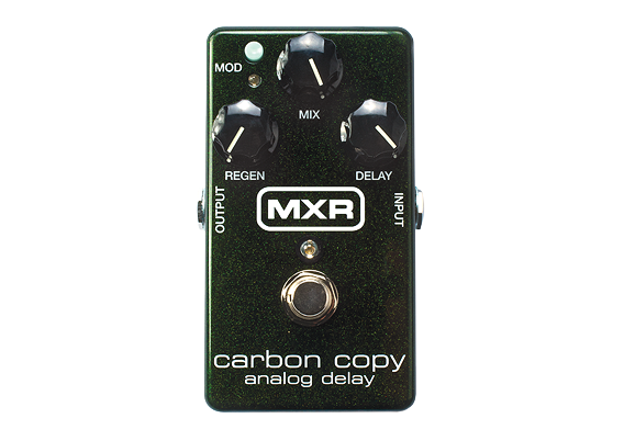 MXR® Carbon Copy® Analog Delay Guitar Effects Pedal - Guitar WorLd