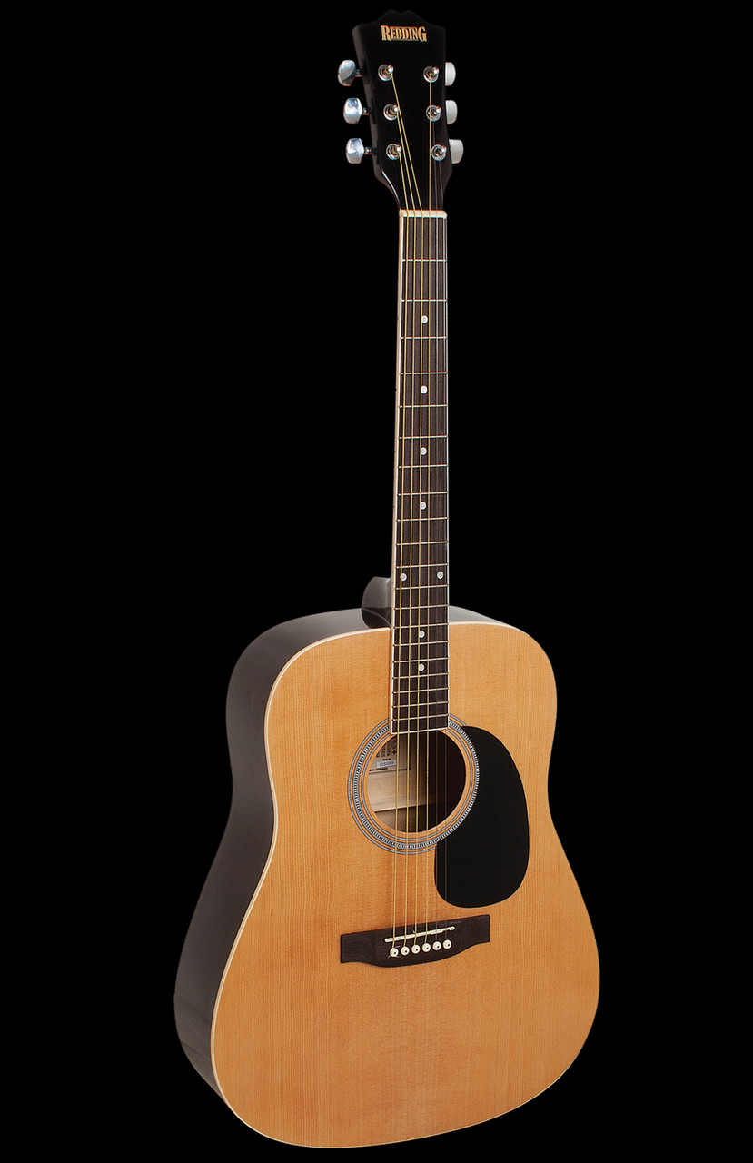 Redding Dreadnought Steel String Acoustic Guitar Guitar WorLd City