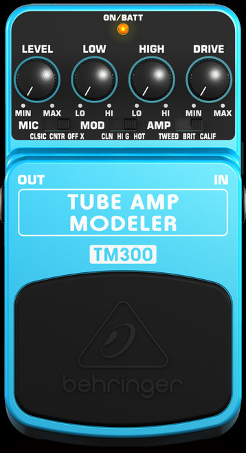 Behringer TM300 Tube Amp Modeller Guitar Effects Pedal Stompbox
