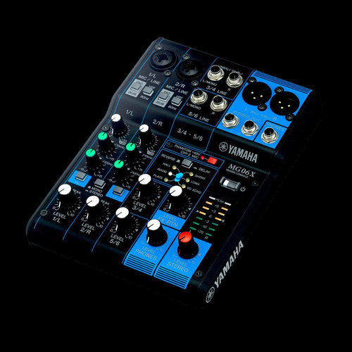 Yamaha AG Series AG06 Mixing Console 6 Channel Mixer