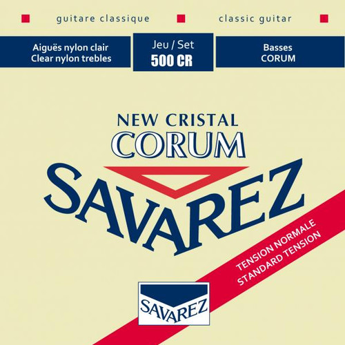 Savarez New Cristal Corum Classical 500CR Normal Tension Nylon Guitar Strings