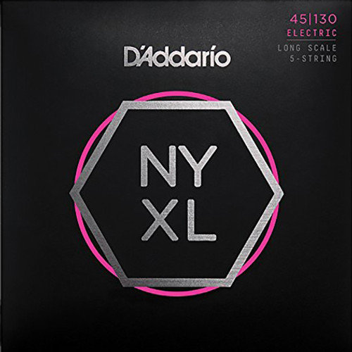 D'addario NYXL Bass Strings 45-130 Long Scale 5-String