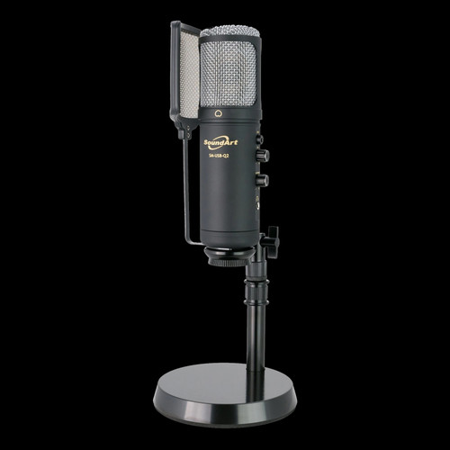 SoundArt Professional USB Condenser Studio Microphone + Accessory Pack