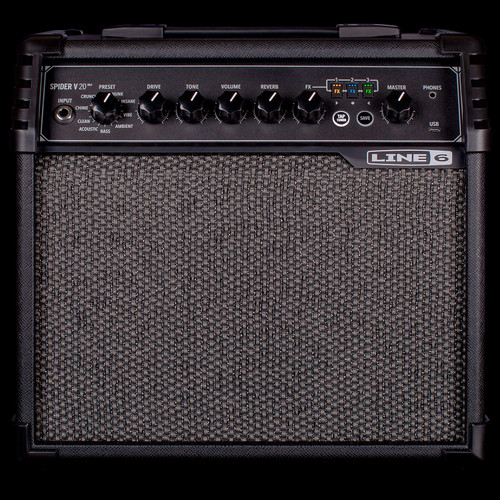 Line 6 Spider V20 MKII  8" 20W Combo Modelling Amplifier