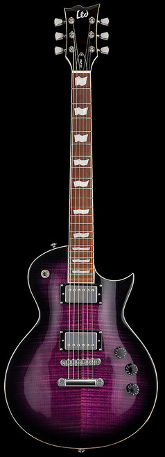 ESP LTD H-200FM Electric Guitar Flamed Maple See Thru Purple 