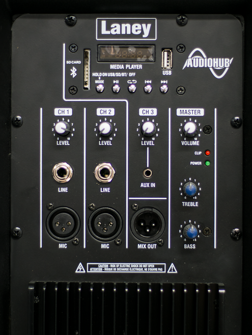 Laney Audiohub AH112-G2 400 Watt Powered 2-Way Speaker System - Guitar ...