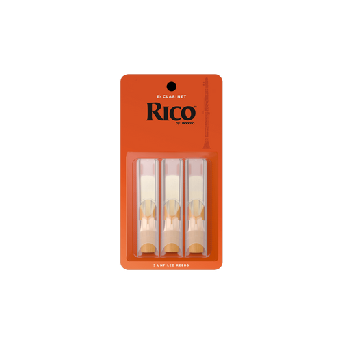 Rico by D'addario Bb Clarient Reeds Strength 2.0 (3-Pack)