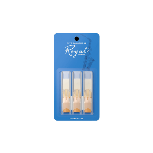 Royal by D'addario Alto Sax Reeds Strength 1.5 (3-Pack)