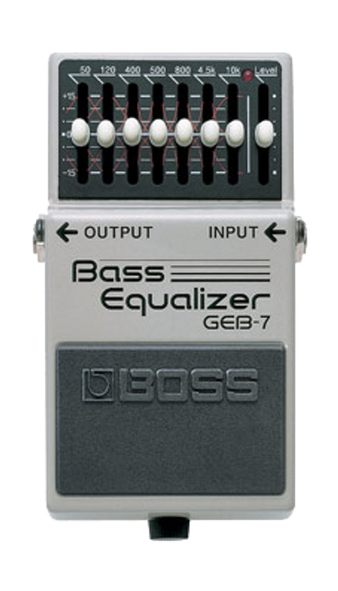 BOSS GEB-7 Bass Equaliser Pedal (Trade In/Pre-Owned)