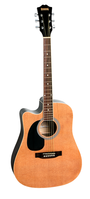 Redding Left-Handed Dreadnought Electric/Acoustic Guitar