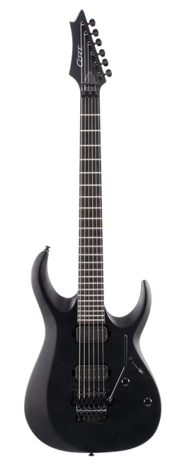 Cort X500 Menace Floyd Rose Electric Guitar Black Satin