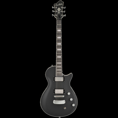 Hagstrom Ultra Max Electric Guitar - Black Satin +Case