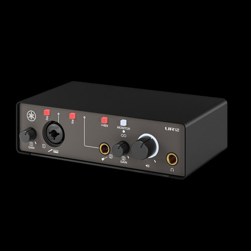 Yamaha UR12MK3 USB-C Audio Interface - Black