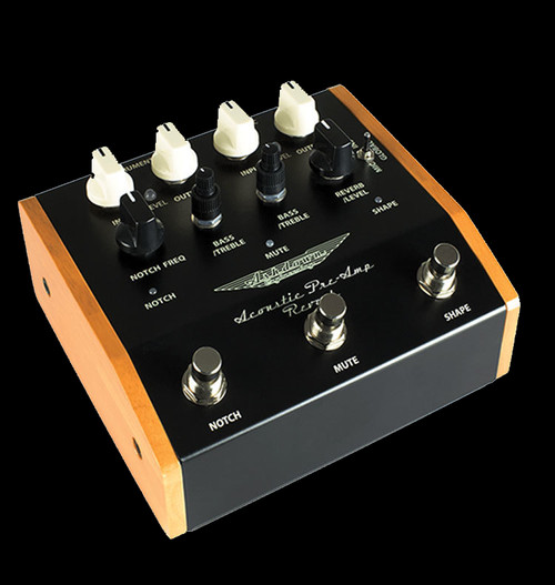 Ashdown Woodsman Acoustic Guitar Preamp Reverb Pedal