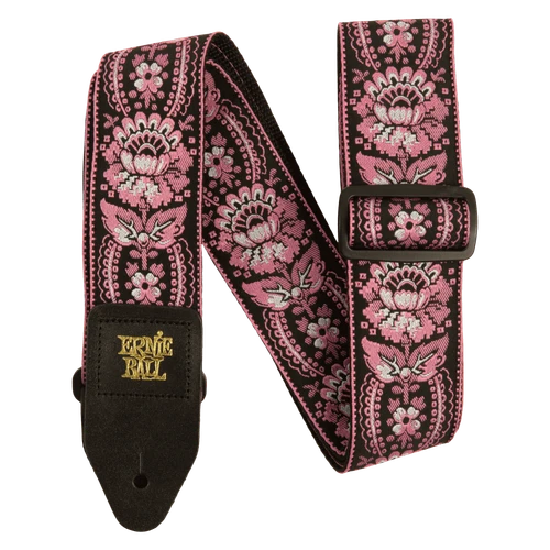 Ernie Ball Classic Jacquard Guitar Strap - Pink Orleans