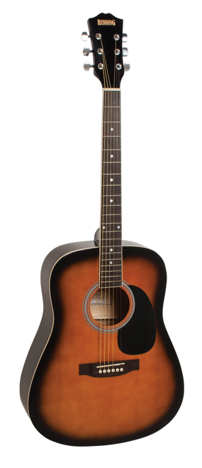 Redding Dreadnought Steel String Acoustic Guitar Tobacco Sunburst