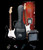 Essex SE Electric Guitar +Amp/Accessories Pack Black
