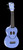 Mahalo U-Smile Soprano Ukulele Light Blue