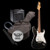 Ashton Left-Handed Electric Guitar + Amp/Accessories Pack Black