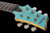 Schecter C-6 Deluxe Satin Aqua Electric Guitar