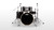 Natal Arcadia Birch Acoustic Drum Kit - Black Sparkle