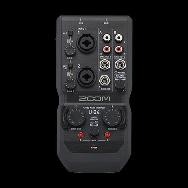U-24 Handy Audio Interface | ZOOM