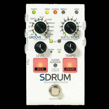 Digitech DIGSDRUM-V-04 SDrum Machine Pedal - Guitar WorLd - City
