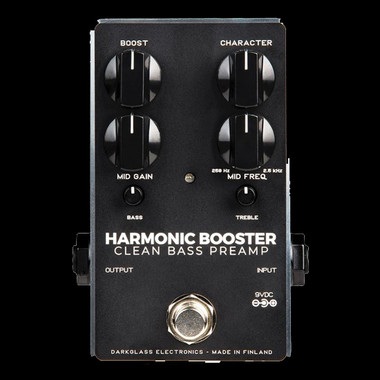 【darkglass】HARMONIC BOOSTER Darkglass Harmonic Booster Clean Bass Preamp Pedal | Sweetwater
