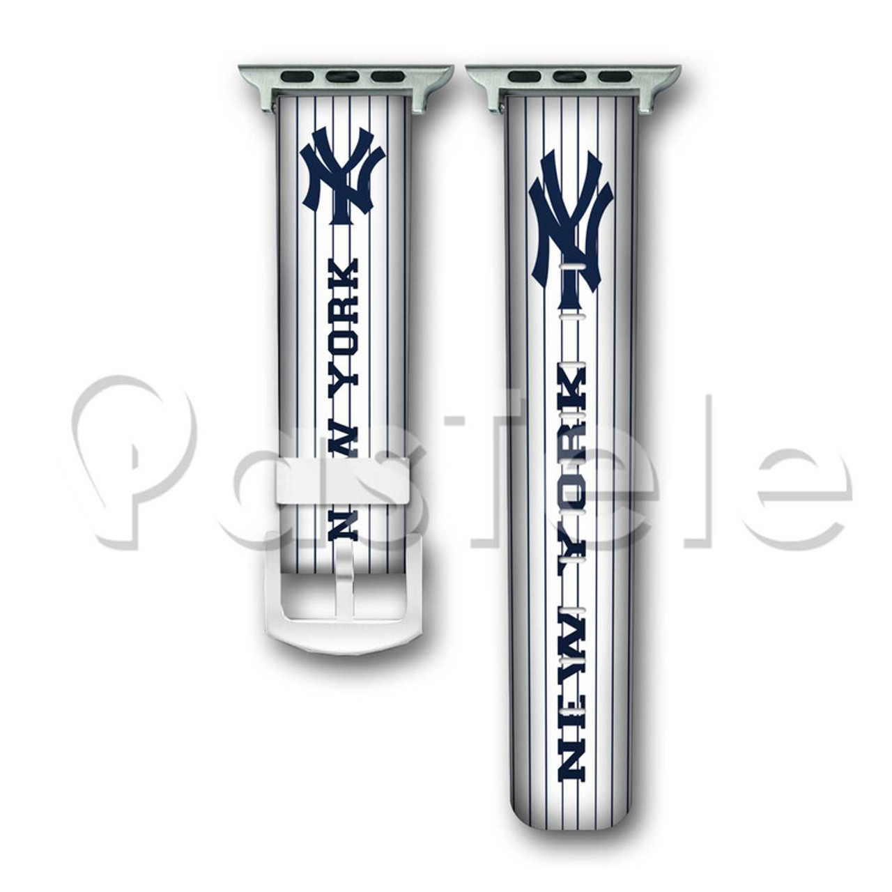 New York Yankees MLB Custom Personaliez Apple Watch Band 38mm 40mm